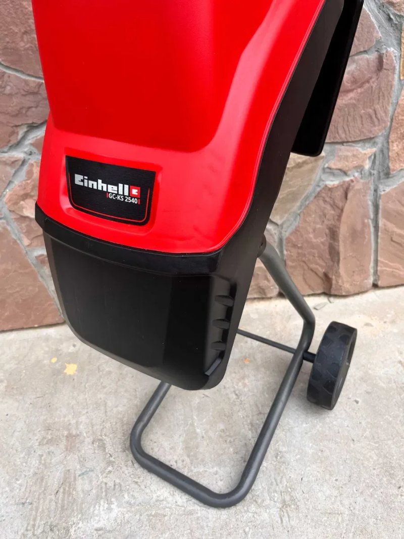 Садовий подрібнювач Einhell GC-KS 2540 ножовий бу із Німеччини все в комплекті окрім мішка — фото 7