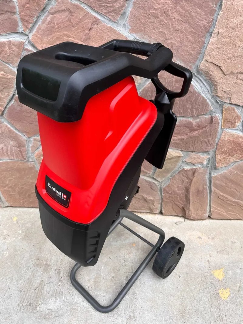 Садовий подрібнювач Einhell GC-KS 2540 ножовий бу із Німеччини все в комплекті окрім мішка — фото 8