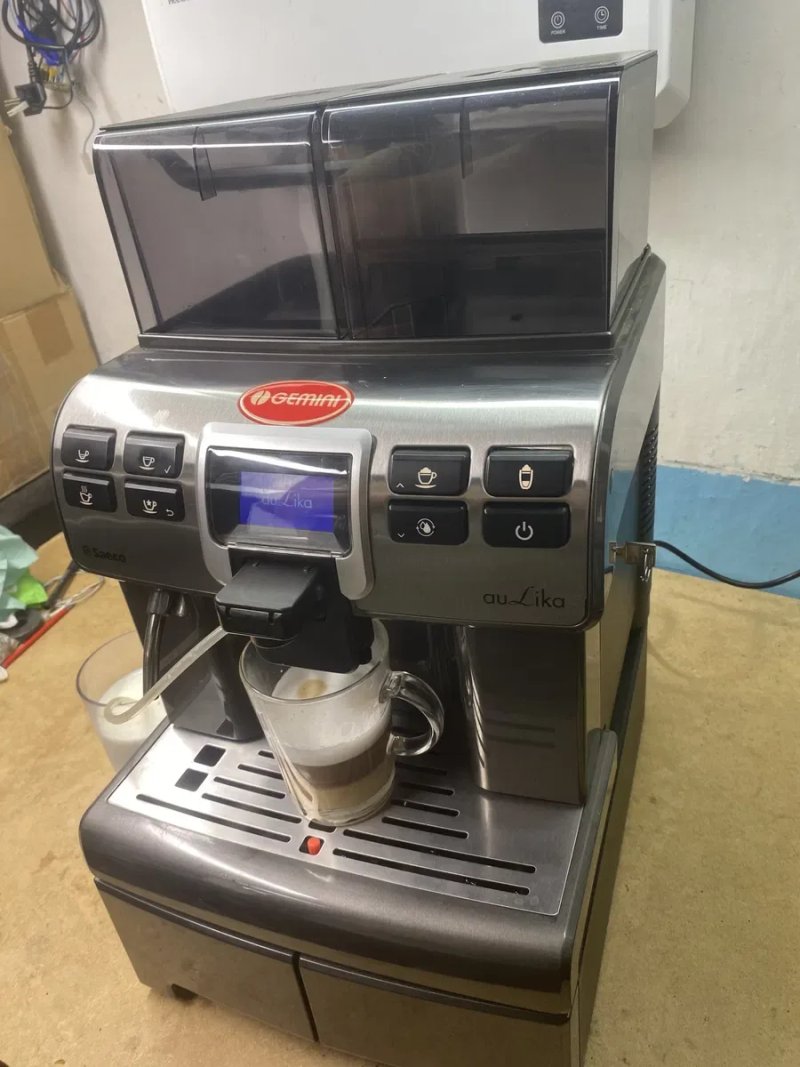 saeco aulika top high speed cappuccino кофемашина для бізнесу кавомашина для магазину !philips delonghi jura — фото 6