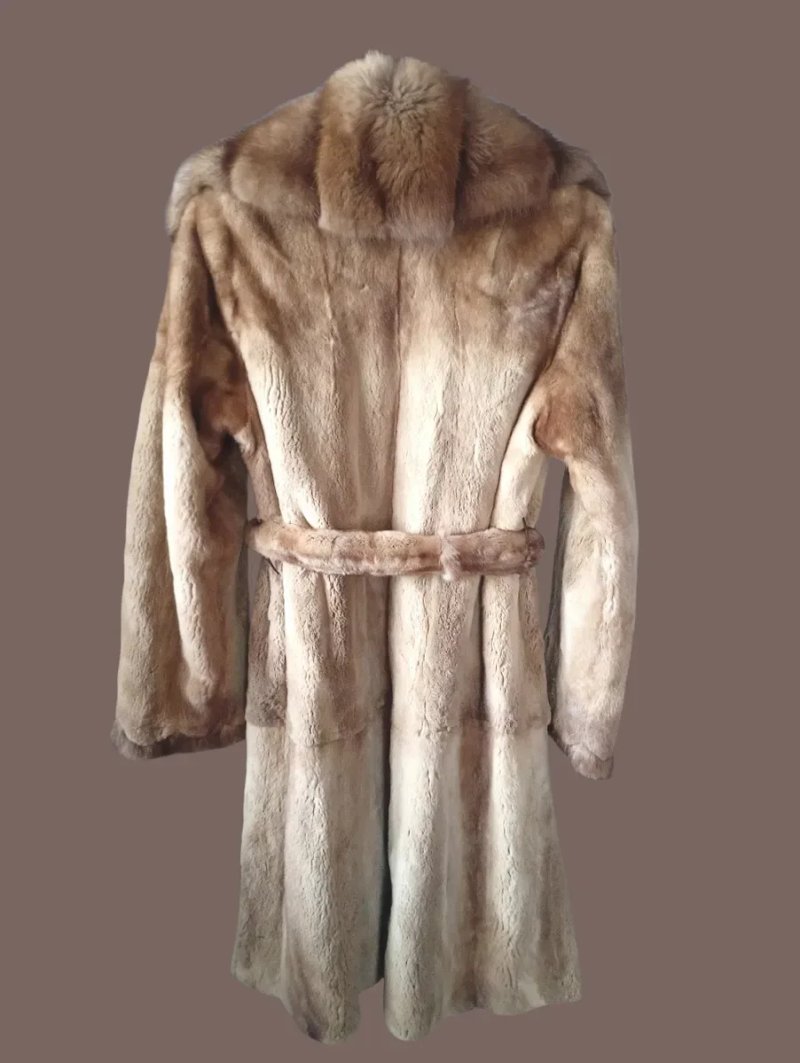 Saga furs. Ог 104см. Норковая шуба с соболем. — фото 3