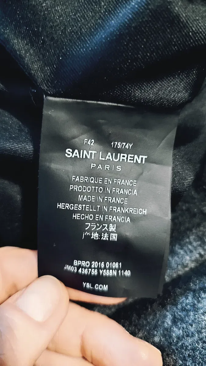 SAINT LAURENT Paris спідниця максі. Вовна, шовк. — фото 5