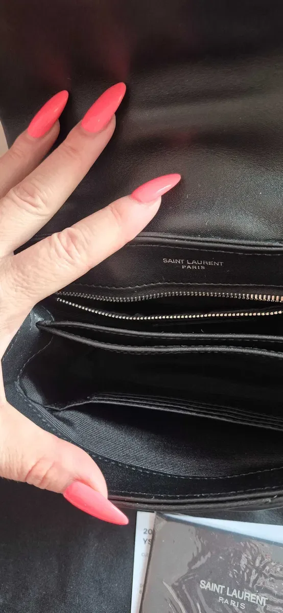 Saint laurent з документами,оригінал. Сумка — фото 5