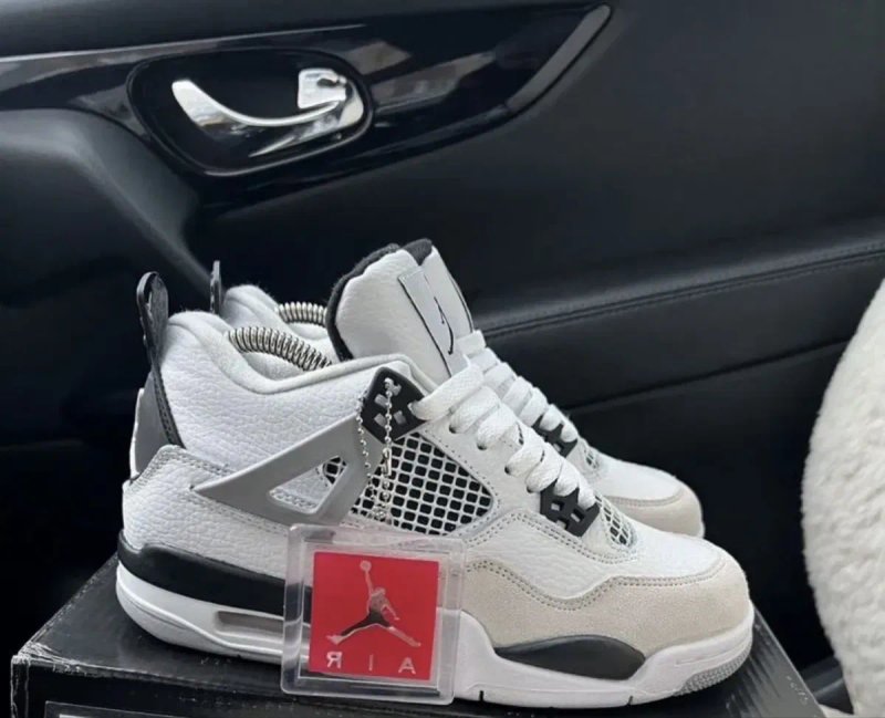 ‼️SALE‼️1/1 ORIGINAL Jordan 4 Retro 36 37 38 39 40 41 42 43 44 45 на флісі — фото 4