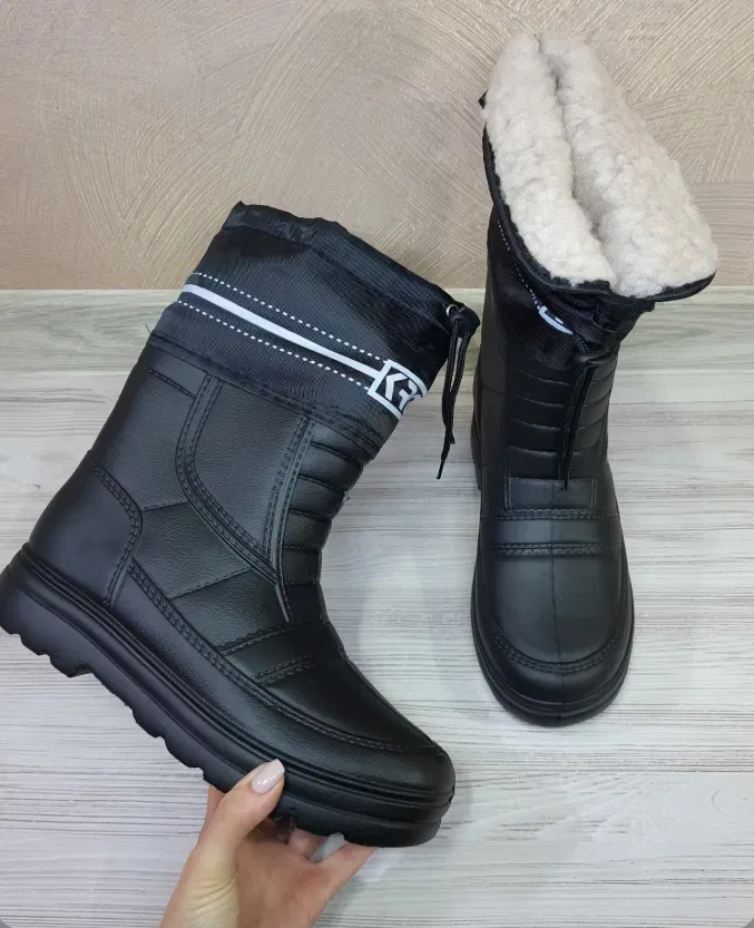 Sale 4І-46р !Сапоги Чоловічі черевики з піни ,дутики,галоши з валянком — фото 7