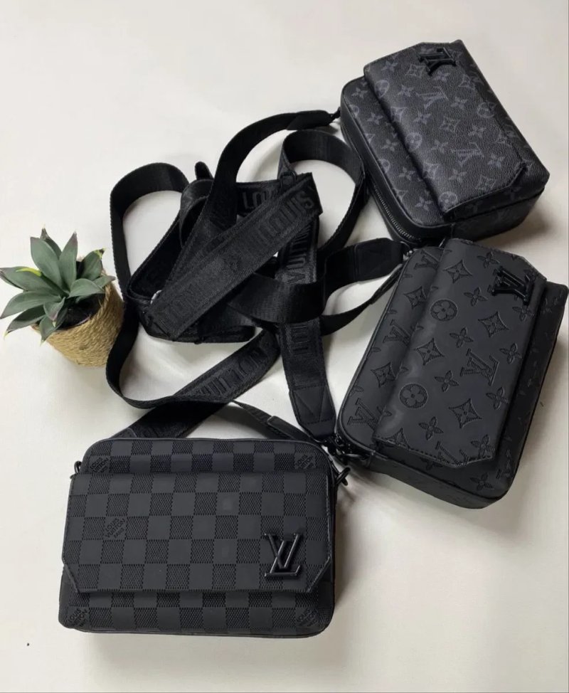 ‼️SALE‼️ Без предоплат! Сумка Louis Vuitton / Сумка чоловіча луи витон. Сумка через плече, кроссбоди LV. Сумка луї віттон монограмм. Туреччина — фото 2