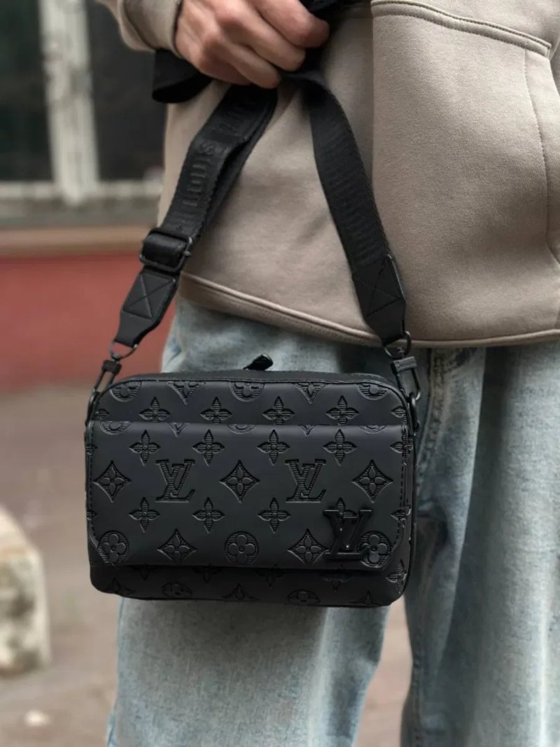 ‼️SALE‼️ Без предоплат! Сумка Louis Vuitton / Сумка чоловіча луи витон. Сумка через плече, кроссбоди LV. Сумка луї віттон монограмм. Туреччина — фото 3