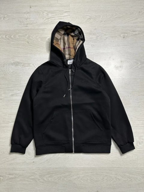 ‼️SALE‼️ Зіпка Burberry / Зіп Худі Баребері кофта / Чорне худі