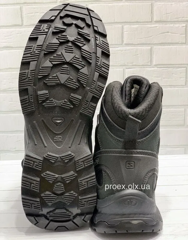 SALOMON Quest 4D Forces 2 Black | Тактические ботинки | GTX | ВСУ, полиция — фото 6