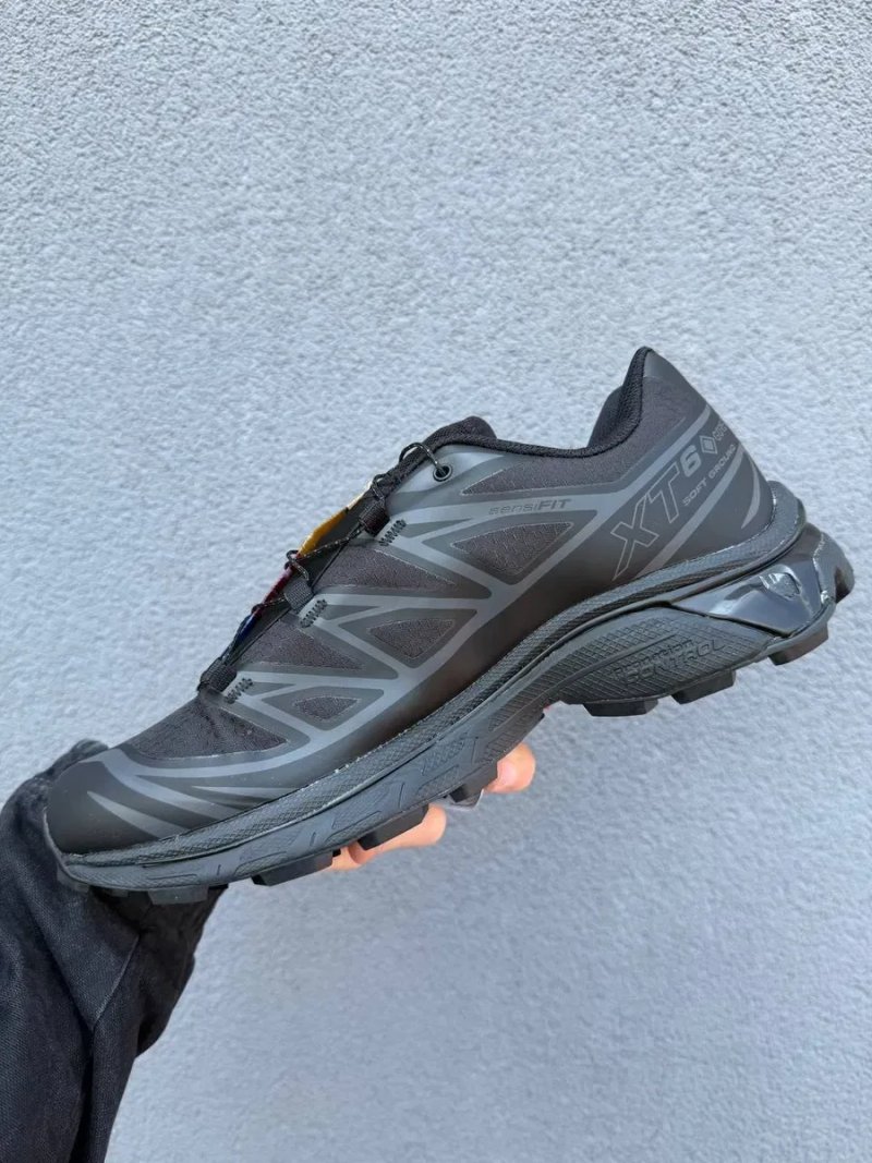 Salomon XT-6 Gore-Tex «All Black» / Salomon XT-6 Gore-Tex / крассовки саломон гортекс 40 41 42 43 44 45 — фото 2
