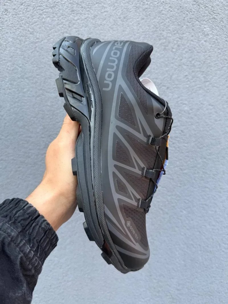 Salomon XT-6 Gore-Tex «All Black» / Salomon XT-6 Gore-Tex / крассовки саломон гортекс 40 41 42 43 44 45 — фото 4