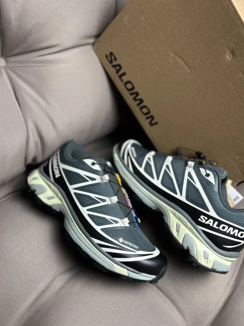 Salomon XT-6 Gore-Tex Urban Chic Black Lime Оригинал размер 44 45 42,5 43 45 44,5 — фото 3