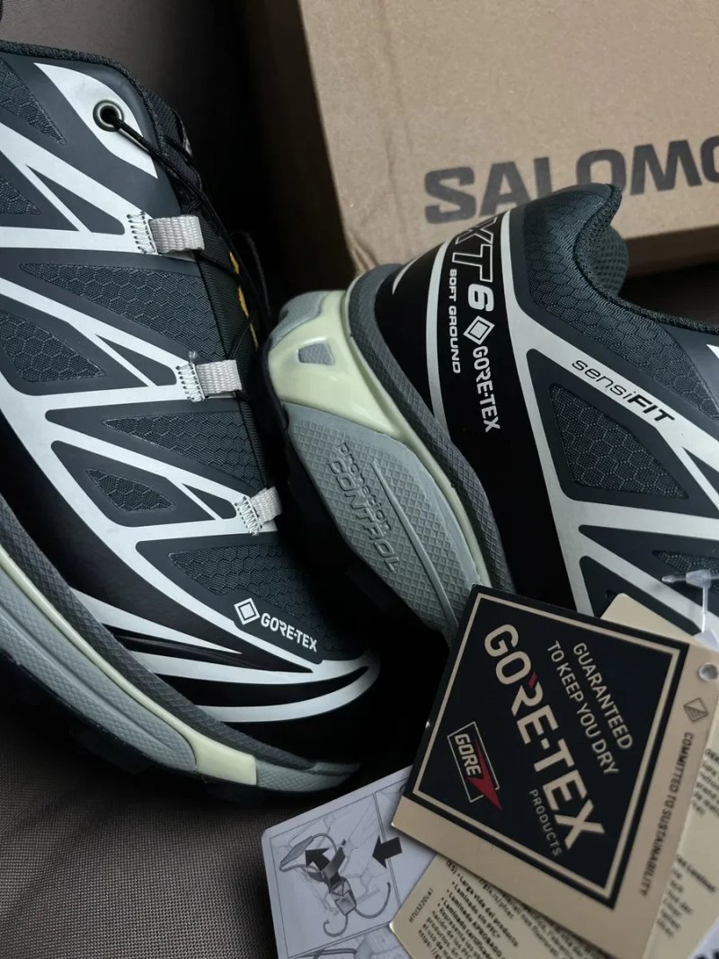 Salomon XT-6 Gore-Tex Urban Chic Black Lime Оригинал размер 44 45 42,5 43 45 44,5 — фото 4