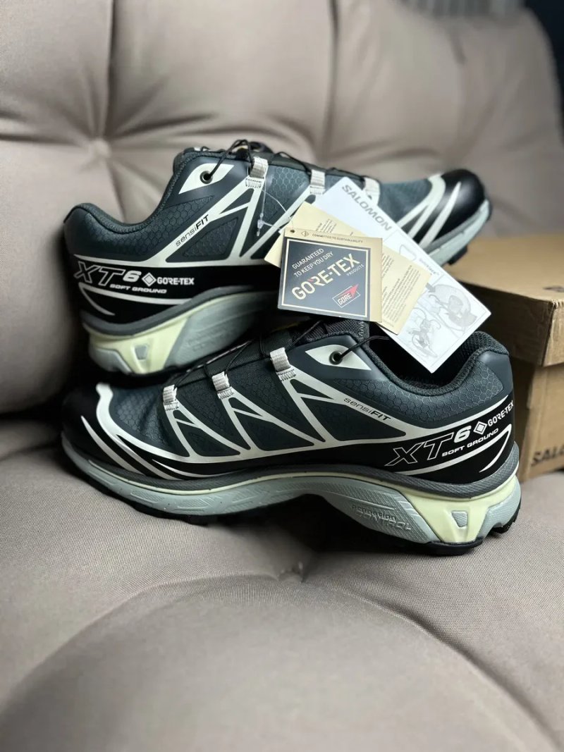 Salomon XT-6 Gore-Tex Urban Chic Black Lime Оригинал размер 44 45 42,5 43 45 44,5 — фото 5