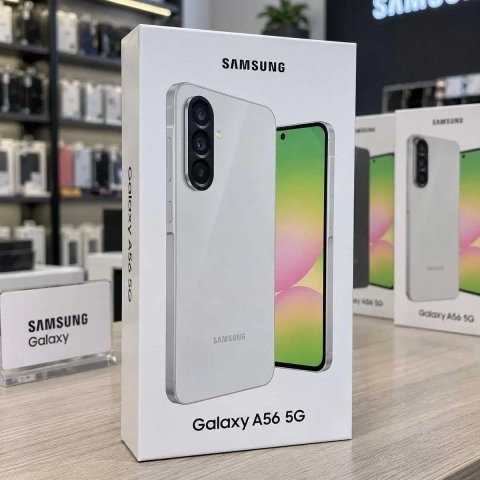 Samsung A56 5G (A566B) 128gb Gray / НОВІ / Магазин + Гарантія