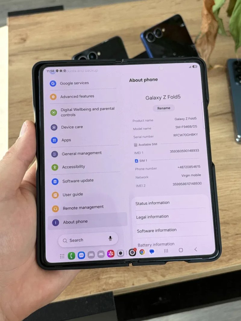 Samsung Galaxy Fold 5 12/1Tb 1024Gb Європа Official — фото 4