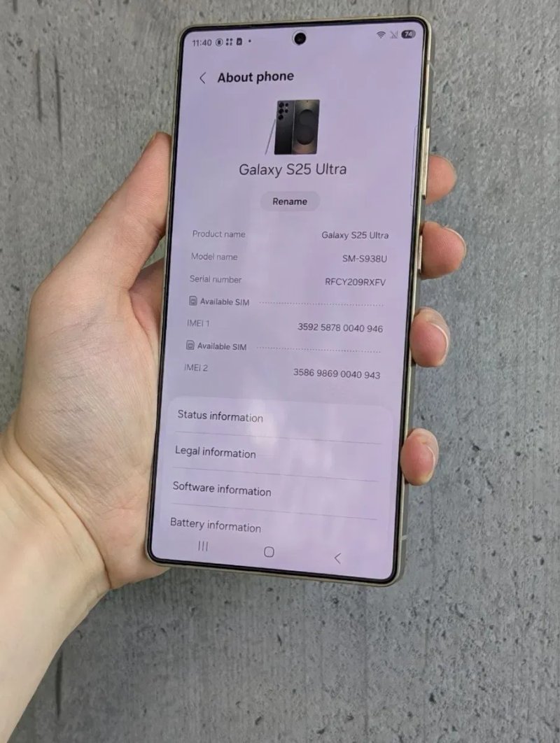 Samsung Galaxy S25 Ultra Америка  Snapdragon 8 Elite стан нового + Спіген чохол — фото 8
