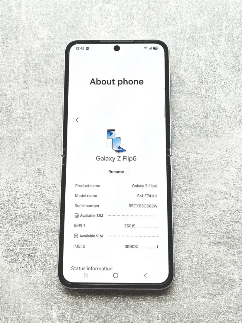 Samsung Galaxy Z FLIP 6 512Gb Blue — фото 6