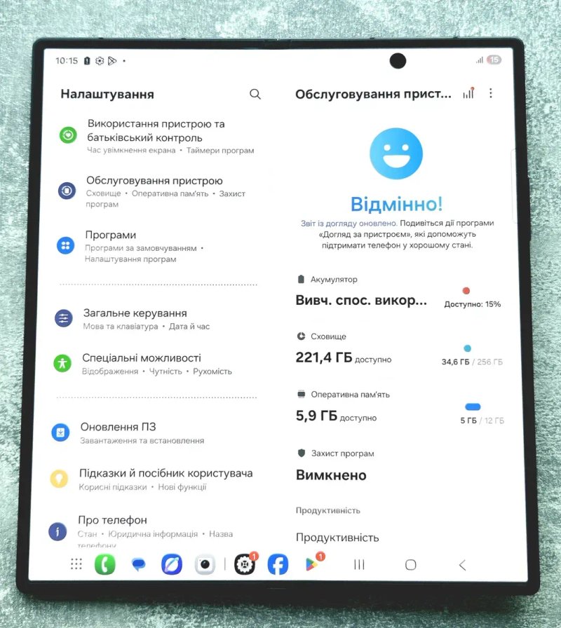 Samsung Galaxy Z FOLD 7 12/256Gb Jetblack. 2 фізичні сім та eSIM. 16 циклів — фото 7