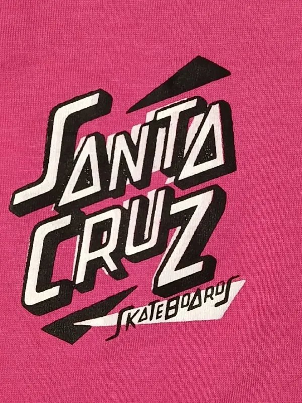 Santa Cruz Skateboards Longsleeve розовый, размер S — фото 2