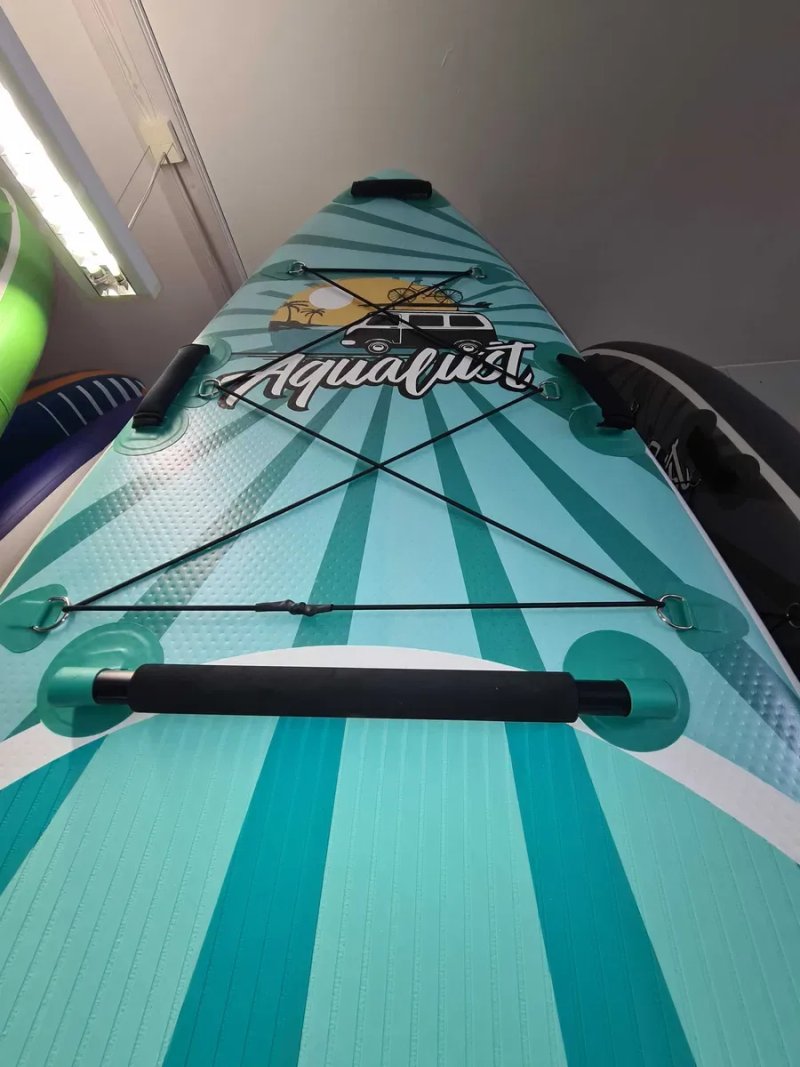 САП доска SUP дошка AQUALUST НОВАЯ 2 СЛОЯ 320 см. борд board Paddle SUP дошка 2 шари слоя доска надувна Stand Up Paddle board борд SUB SAP надувная — фото 6