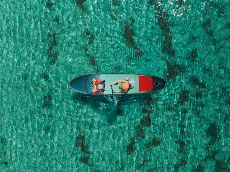 САП Pure4Fun 10'6" 320 см. SUP борд board доска дошка каяк суп надувна SUP дошка 2 шари слоя доска надувна Stand Up Paddle board борд SUB SAP надувная — фото 5
