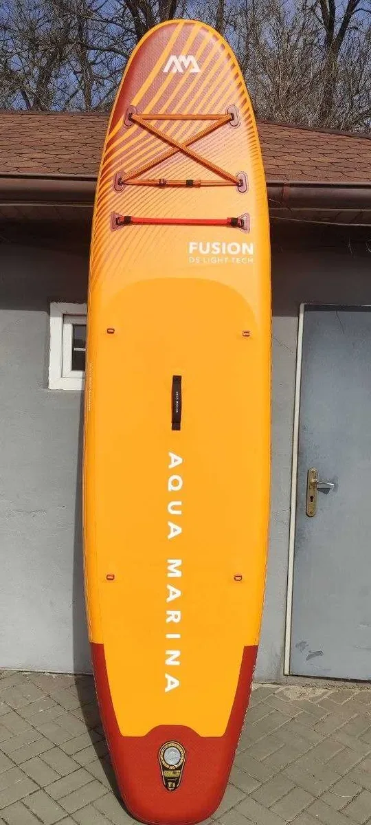 САП SUP Aqua Marina Fusion 330 доска дошка борд board Paddle SUP дошка 2 шари слоя САП доска надувна Stand Up Paddle board борд SUB SAP надувная — фото 7