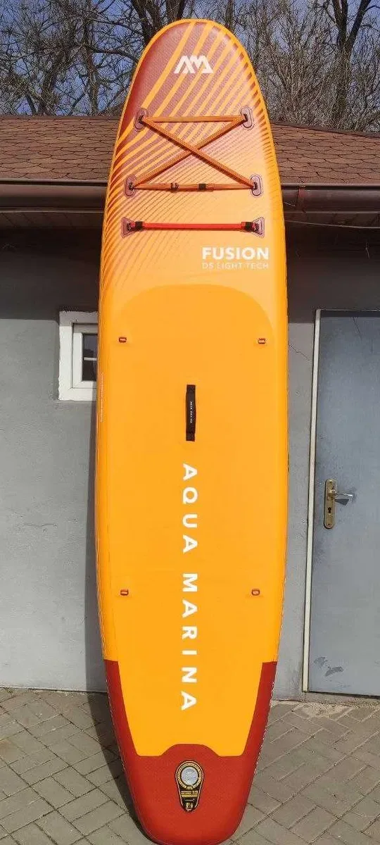 САП SUP Aqua Marina Fusion 330 доска дошка борд board Paddle SUP дошка 2 шари слоя САП доска надувна Stand Up Paddle board борд SUB SAP надувная — фото 8