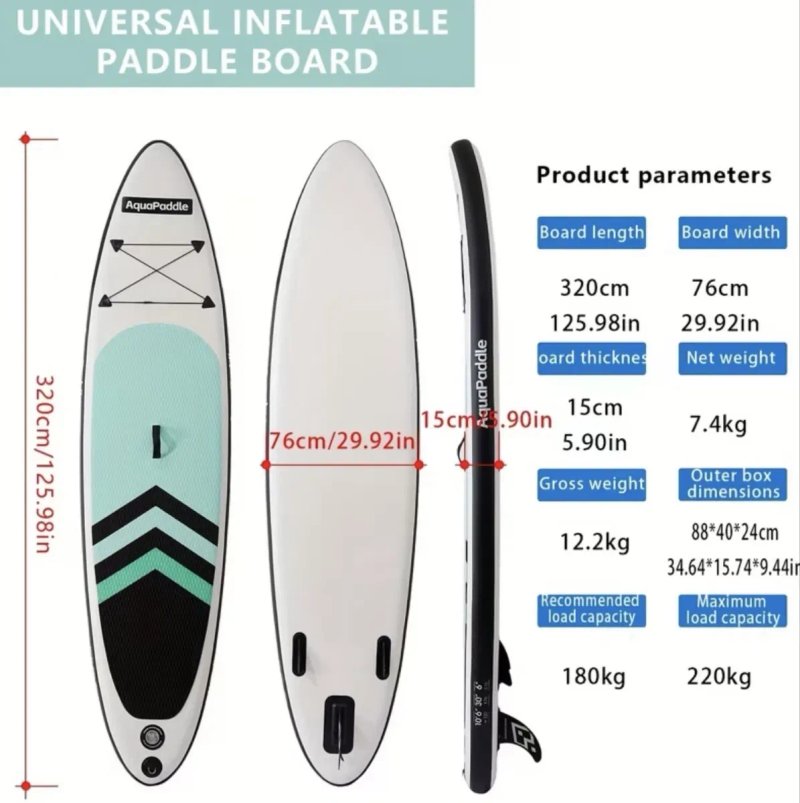 Сапборд,SUP board,надувна дошка Aqua Paddle — фото 4