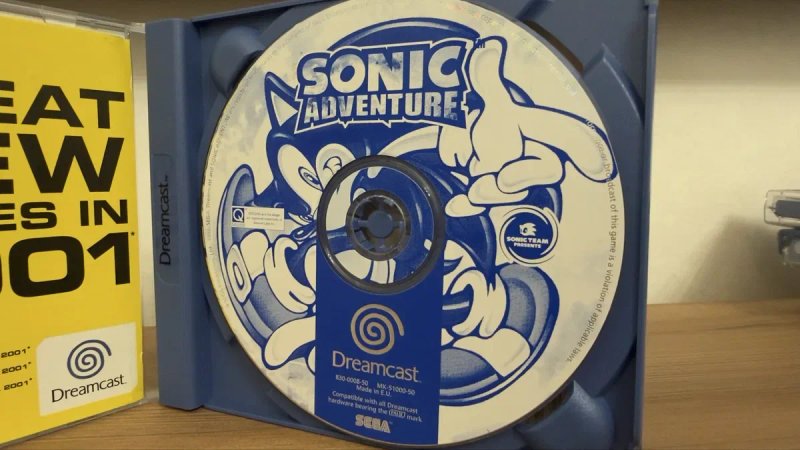 Sega Deamcast диск Sonic Adventure — фото 8