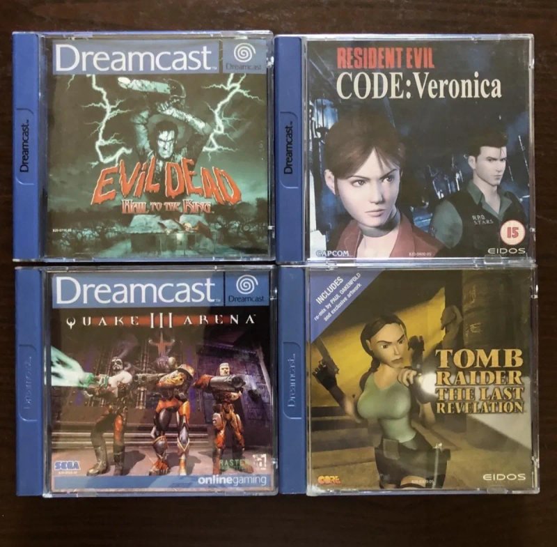 Sega Dreamcast:Resident Evil Code: Veronica Rayman JetSetRadio Sonic Adventure, Evil Dead Quake Legacy of Kain Soul Reaver, Alone in the Dark — фото 2