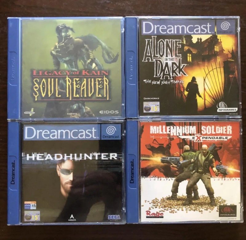 Sega Dreamcast:Resident Evil Code: Veronica Rayman JetSetRadio Sonic Adventure, Evil Dead Quake Legacy of Kain Soul Reaver, Alone in the Dark — фото 3