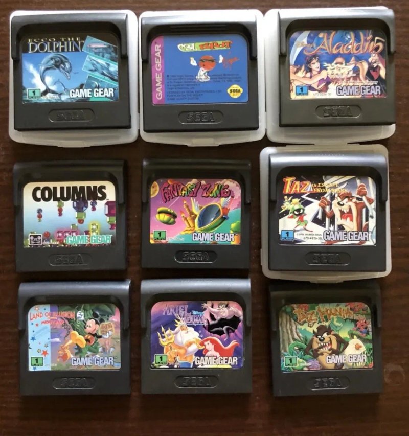 Sega Game Gear, Genesis, Mega Drive: Vectorman Mortal Kombat, Jurassic Park, The Story of Thor, Aladdin Terminator Simpsons Lion King Batman — фото 3