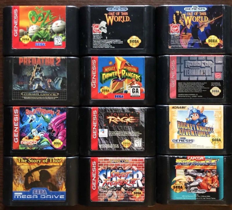 Sega Game Gear, Saturn, Master System, Genesis, MegaDrive — фото 2