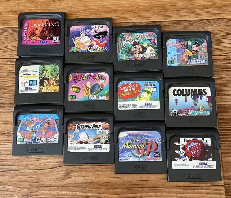 Sega Game Gear, Saturn, Master System, Genesis, MegaDrive — фото 4
