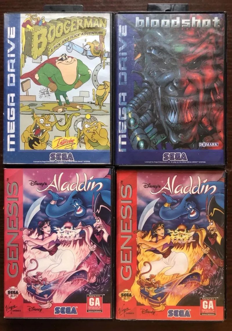 Sega Genesis, MegaDrive, Master System: Boogerman, Comix Zone, Contra, Earthworm Jim, Aladdin Liln King Vectorman Tiny Toon, Sonic Cool Spot, Pitfall — фото 7