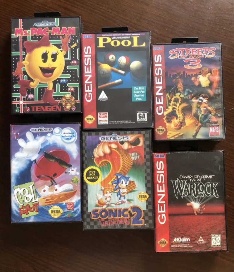 Sega MegaDdive, Genesis: Mortal Kombat, Earthworm Jim, Sonic Cool Spot, Boogerman Tiny Toon, Pitfall Comix Zone Contra Aladdin Streets of Rage — фото 8