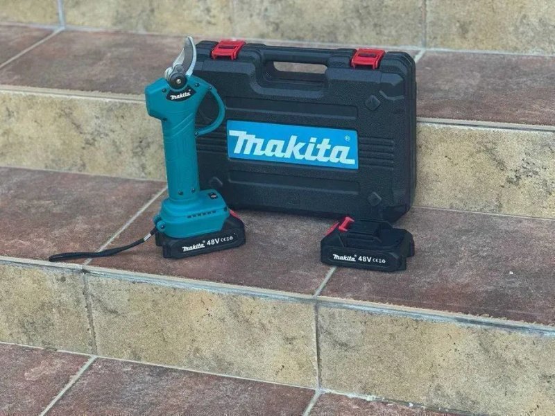 Секатор аккумуляторный Makita‼️ Електросекатор. Акумуляторний секатор — фото 2