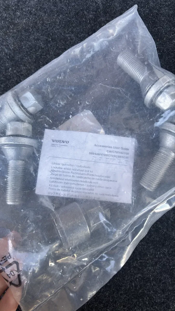 Секретні болти,секретки Volvo Xc60,Xc90,S60,S80/V70,c30/c70/v40/v50 — фото 4