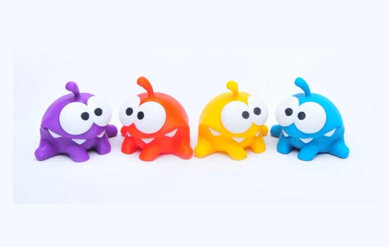 Семейство Ам Ням 6 фигурок Ам Няша + дети Om Nom omnom амням нямням — фото 6