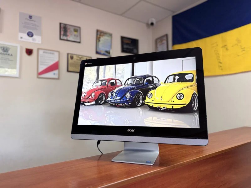 Сенсорний моноблок Acer CA24I / Celeron 3215U / 4GB / 16GB SSD / 24"/ ChromeOS — фото 4