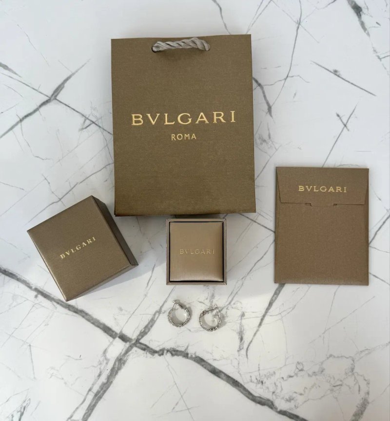 Сережки Bvlgari Serpenti, срібло 925 проби з покриттям родію(не темніє), серьги булгарі, кульчики, пусети, пусеты, серебро булгари змея, конго, кольца — фото 4
