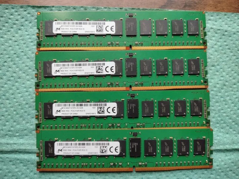 Серверна DDR4 DDR3 32GB 16Gb 8Gb 4Gb ECC reg 3200 2933 2666 2400 2133 12800 — фото 3