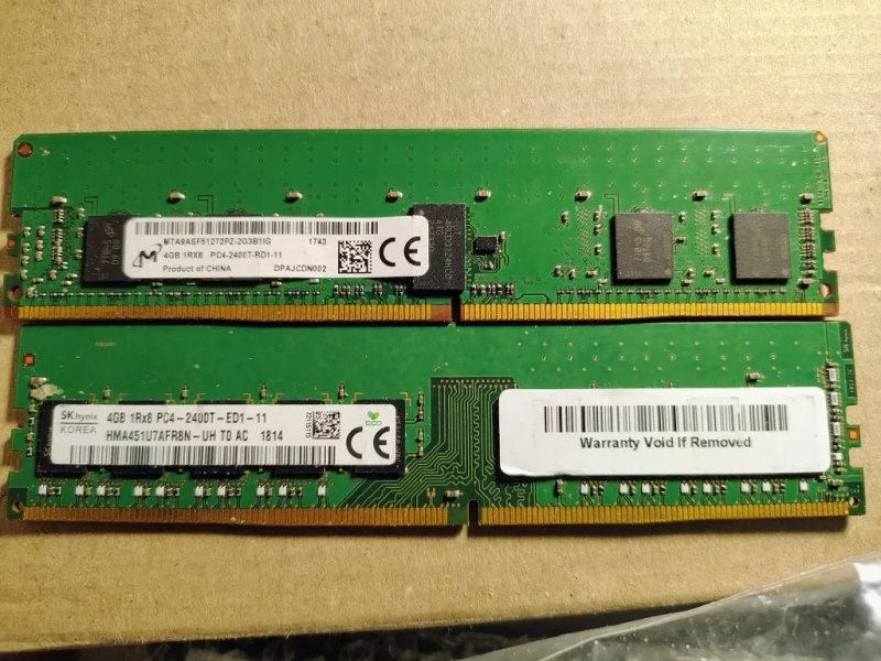 Серверна DDR4 DDR3 32GB 16Gb 8Gb 4Gb ECC reg 3200 2933 2666 2400 2133 12800 — фото 5