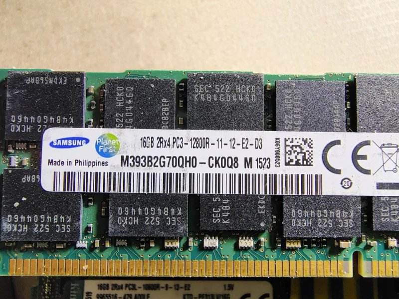 Серверна DDR4 DDR3 32GB 16Gb 8Gb 4Gb ECC reg 3200 2933 2666 2400 2133 12800 — фото 7