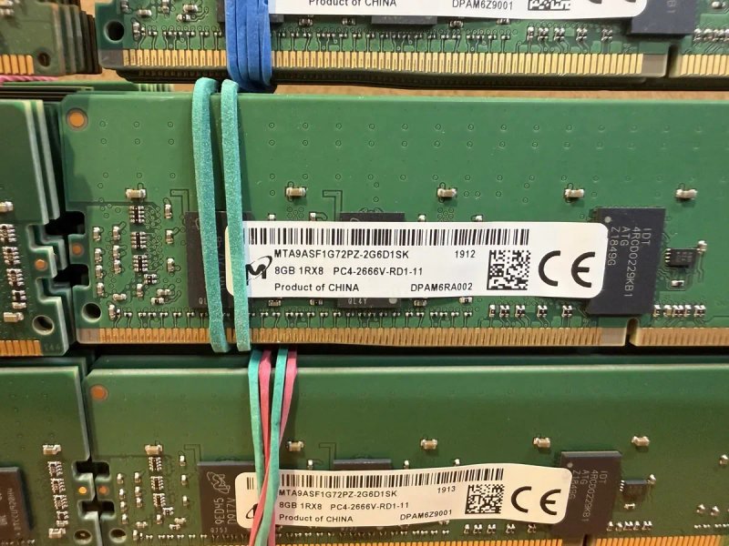 Серверна пам'ять DDR4 8Gb PC4-2133P/2400T/2666V ECC REG 2133 Mhz/ 2400 Mhz/ 2666 Mhz — фото 5