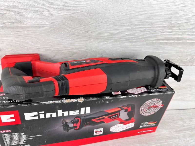 Шабельна пила Einhell TE-AP 18/26 Li - Solo  тушка — фото 5