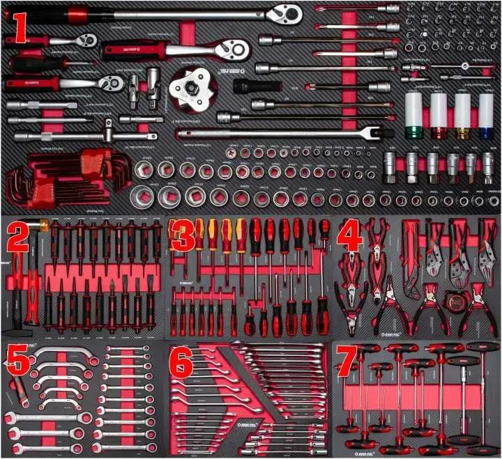 Шафа інструментальна 293ел, Инструментальная тележка Mar-Pol — фото 5