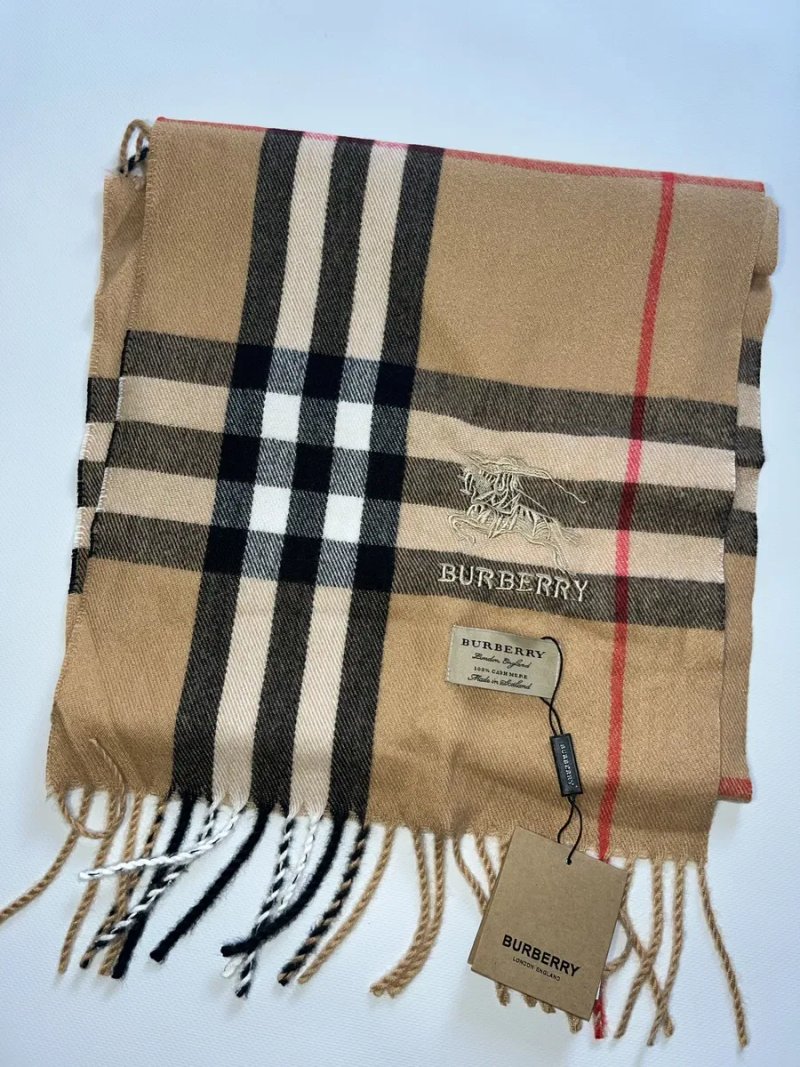 Шарф Burberry / Шарф Барбері — фото 4