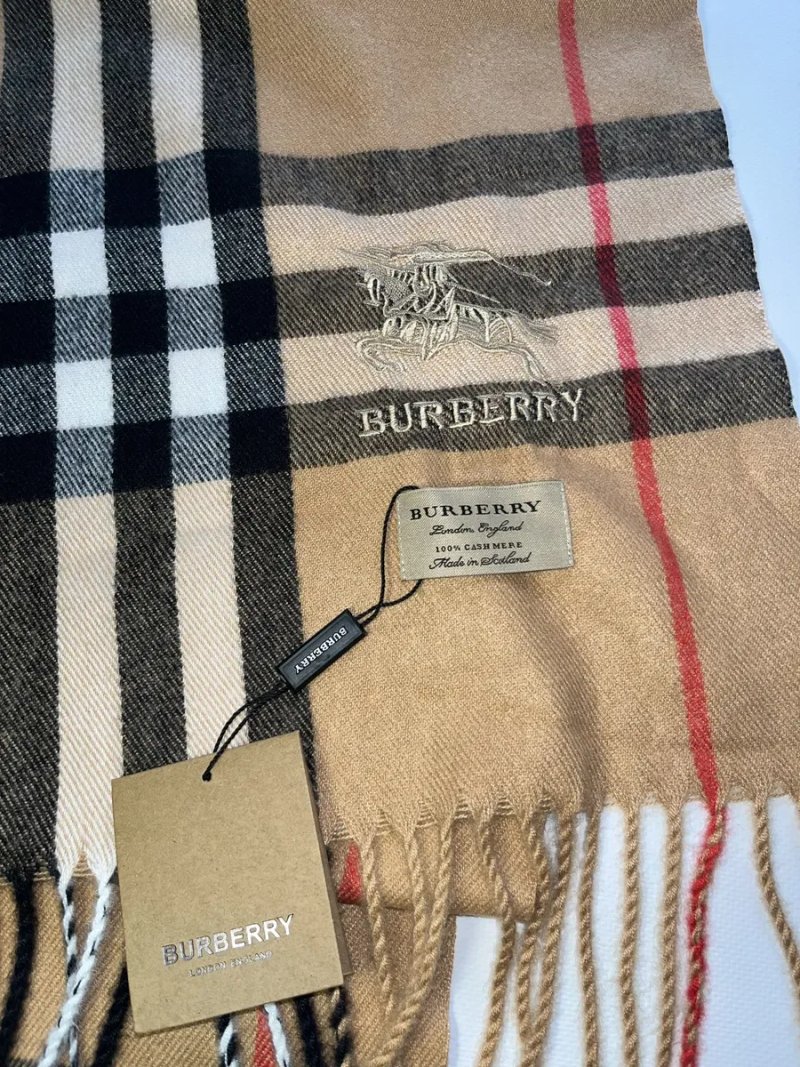 Шарф Burberry / Шарф Барбері — фото 5