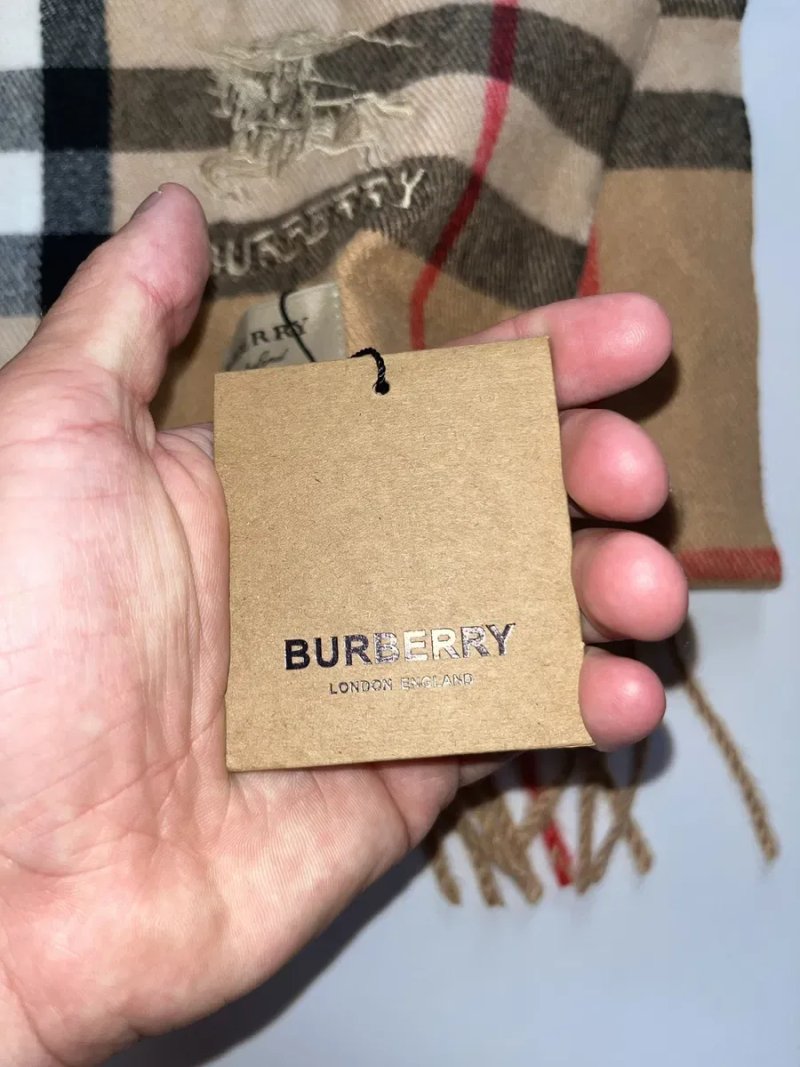 Шарф Burberry / Шарф Барбері — фото 7